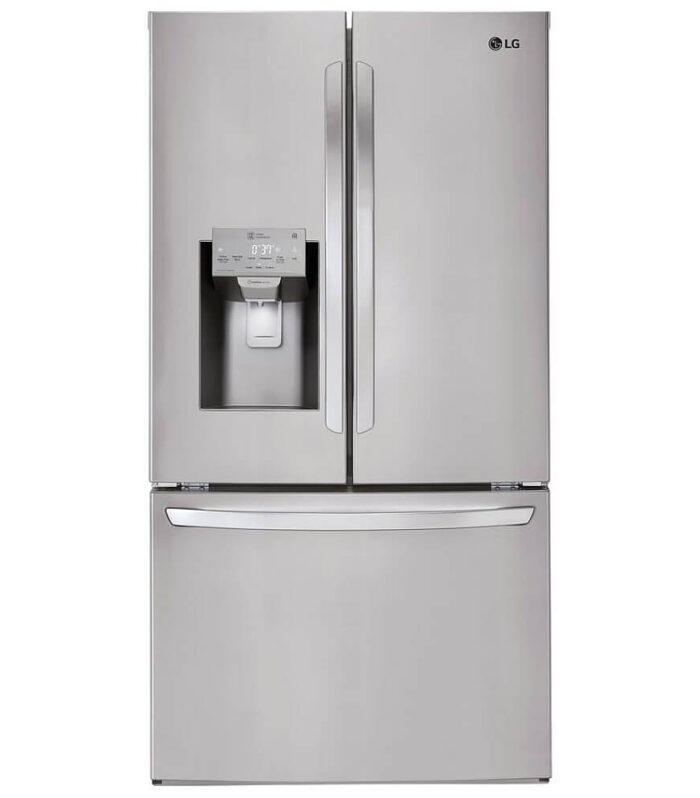 LG - 28 cu. ft. Smart Wi-Fi Enabled French Door Refrigerator